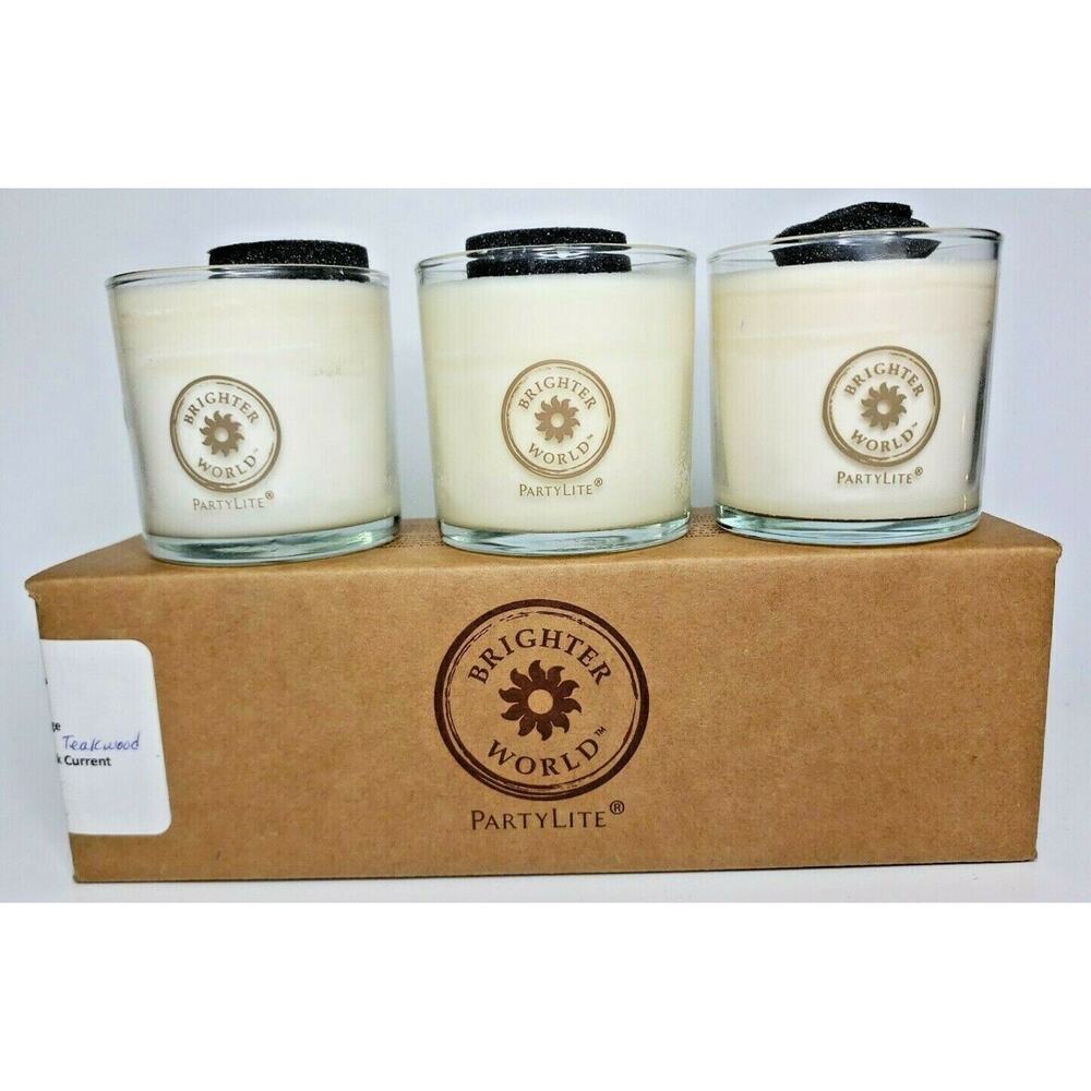 Partylite Brighter World Scented Candle Trio New In Box P3H/P95589 - Picture 1 of 2